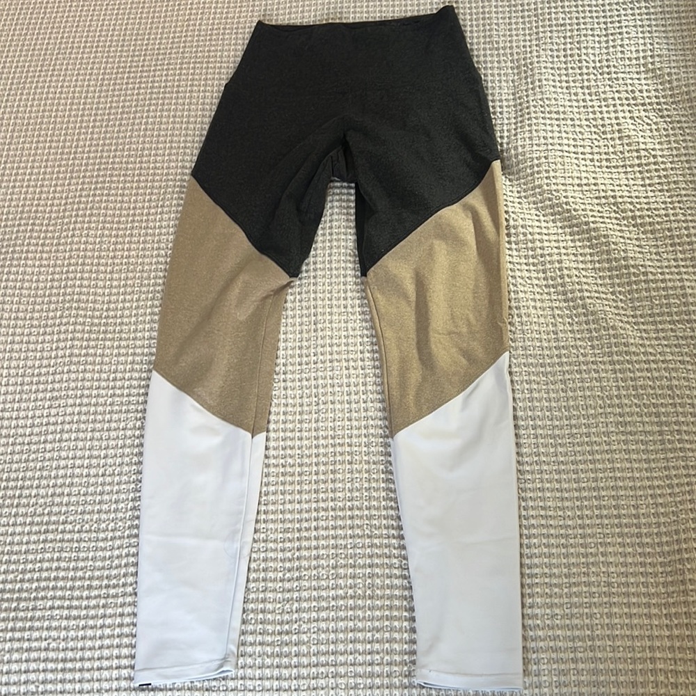 Onzie High Waisted Tri Colored Leggings